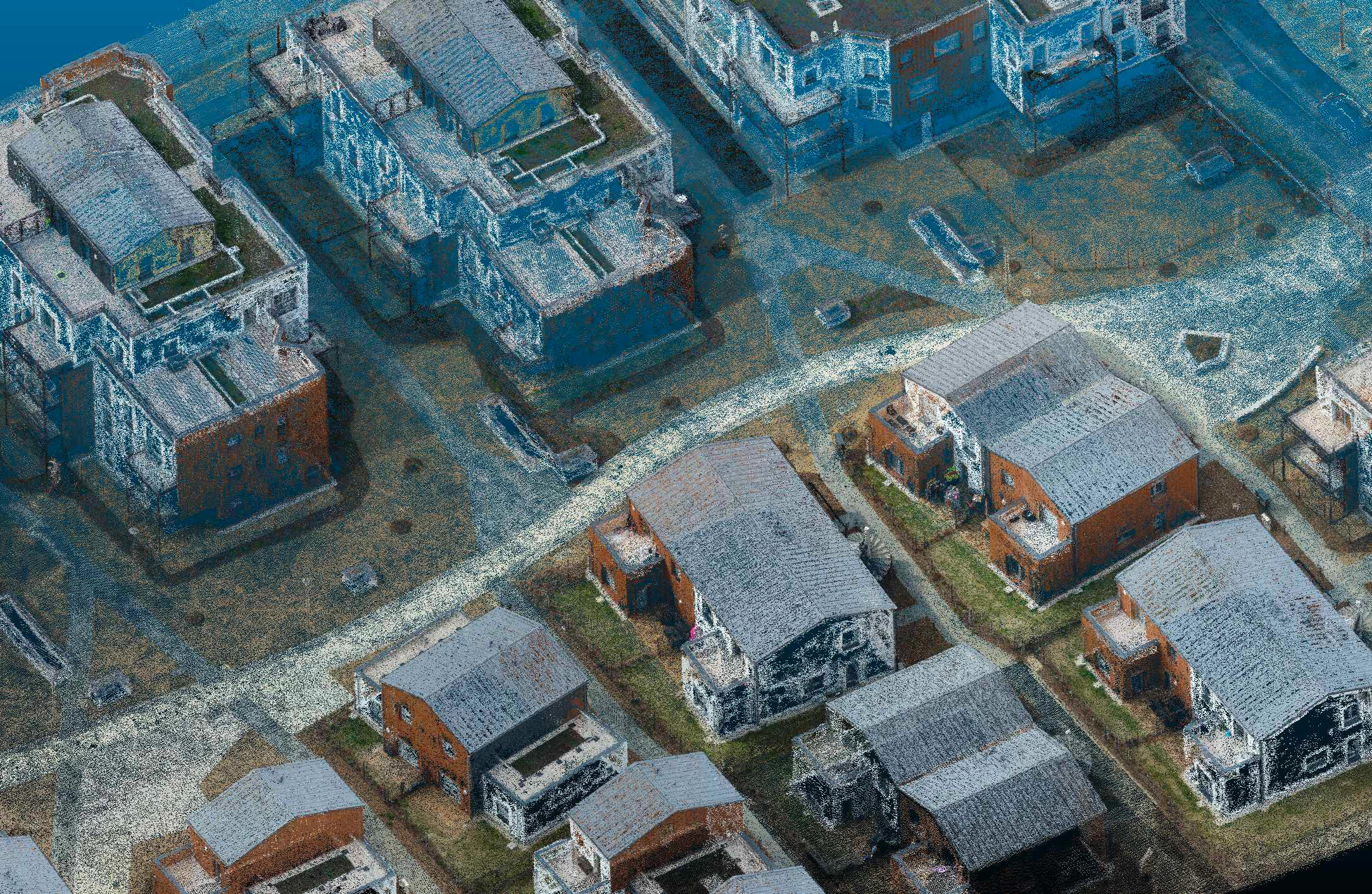 Formats d'exportation : .laz .las .xyz